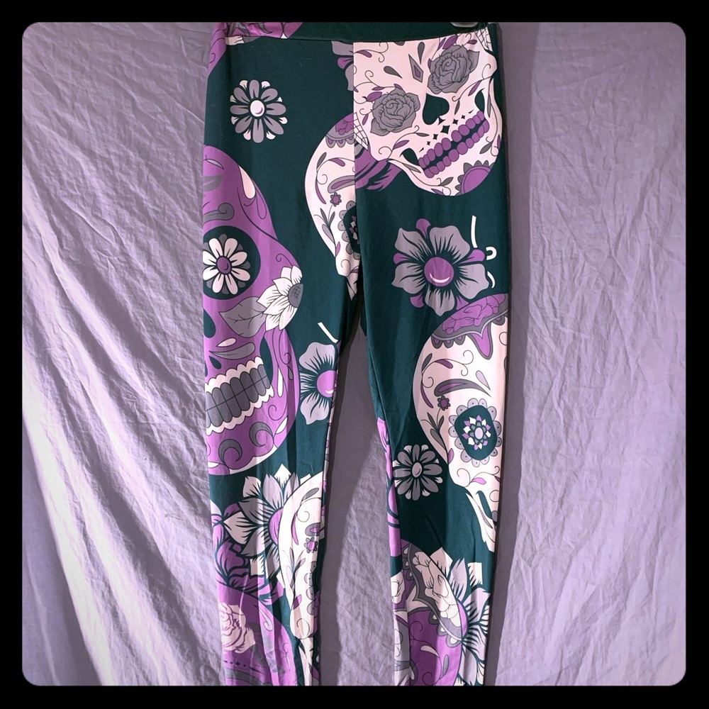 Sugar Skull Leggings